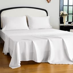 Homilay Tencel Lyocell Cooling Sheets, 16-Inch Deep Pocket